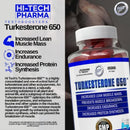 Hi-Tech Pharmaceuticals Turkesterone 650|Test Booster|Mass For Life|