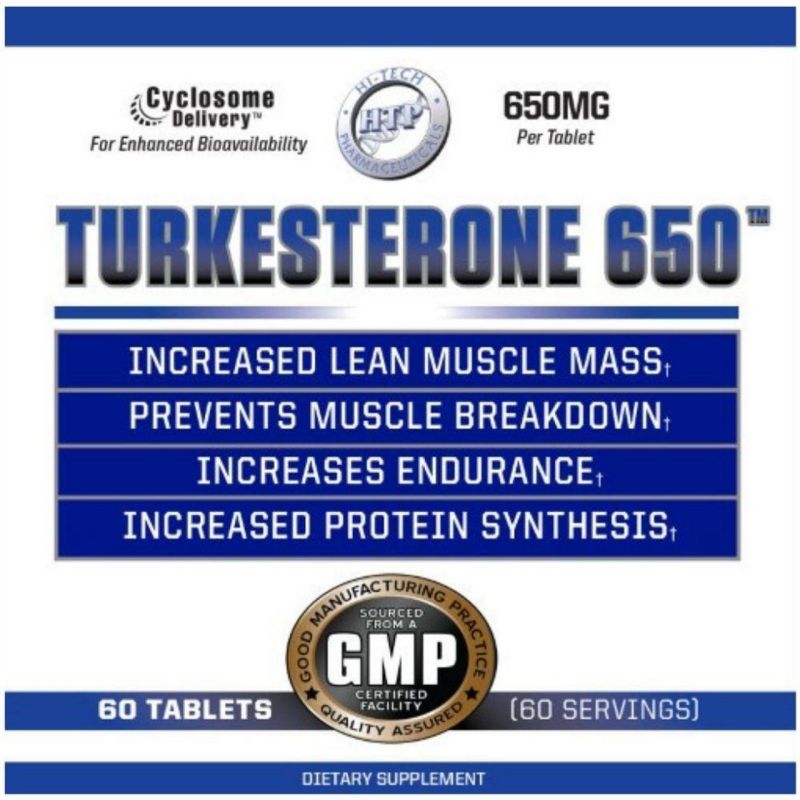 Hi-Tech Pharmaceuticals Turkesterone 650