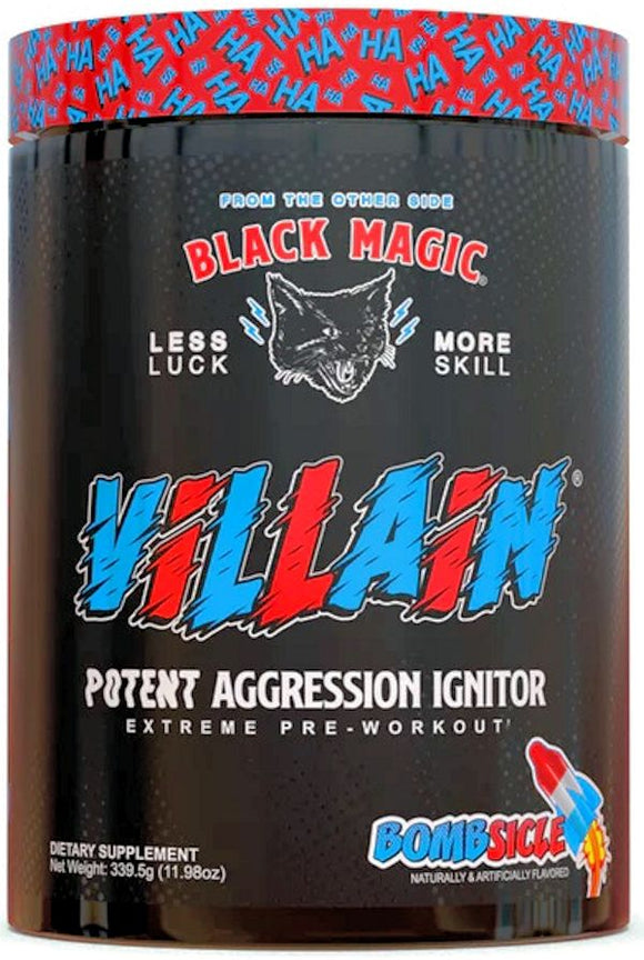 Black Magic Supply Villain High Stimulant Pre-Workout 25 Servings|Pre-Workout|Mass For Life|