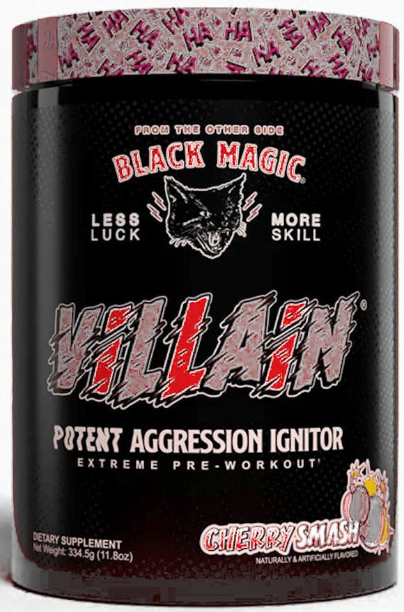 Black Magic Supply Villain High Stimulant Pre-Workout 25 Servings|Pre-Workout|Mass For Life|