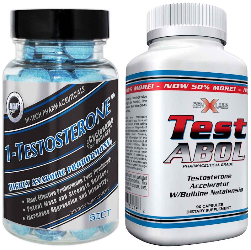 Hi-Tech Pharmaceuticals 1-Testosterone with Free Testabaol-1