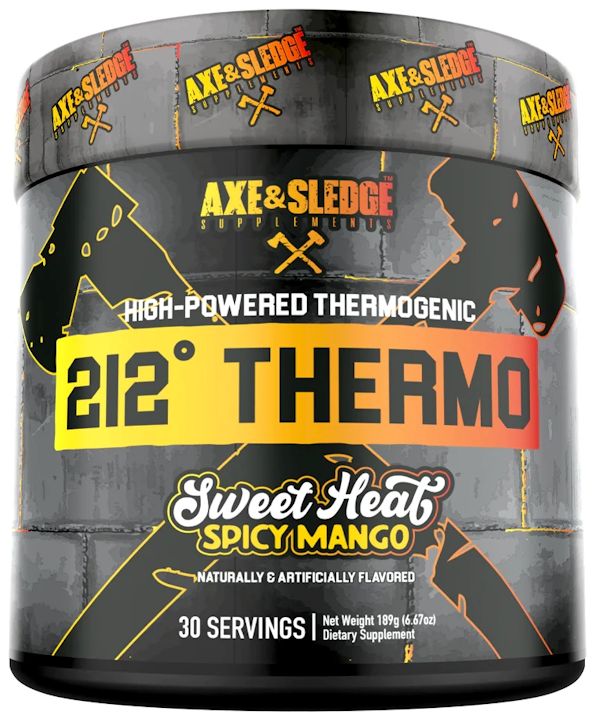 Axe & Sledge 212 Thermo fat burner lemon