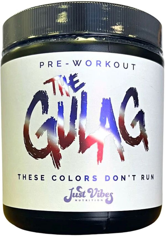 Just Vibes Nutrition The Gulag 25 serving|Pre Workout|Mass For Life|