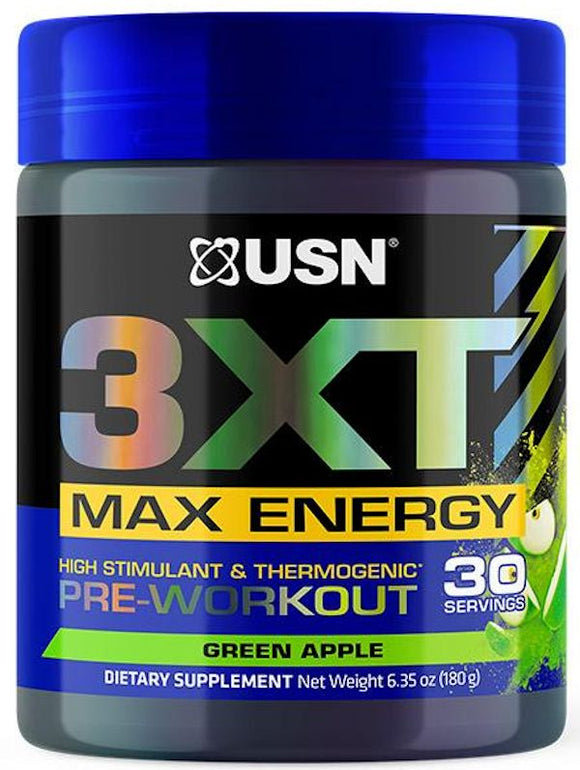 USN 3XT Mas Energy Pre Workout 30 servings|Pre-Workout|Mass For Life|