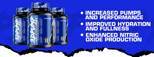 Performax Labs 3DPump Max Muscle Pumps banner