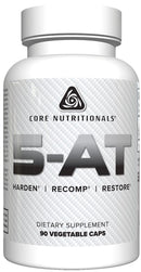 Core Nutritionals 5-AT Hard Lean Muscle 90 Vegie Caps|Lean Muscle|Mass For Life|
