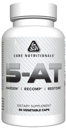 Core Nutritionals 5-AT Hard Lean Muscle 90 Vegie Caps|Lean Muscle|Mass For Life|
