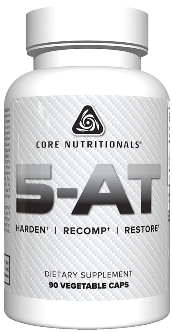 Core Nutritionals 5-AT Hard Lean Muscle 90 Vegie Caps|Lean Muscle|Mass For Life|