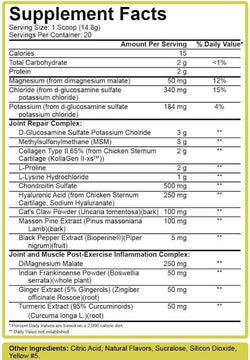 5% Nutrition Joint Defender Maximum Joint Support 20 servings