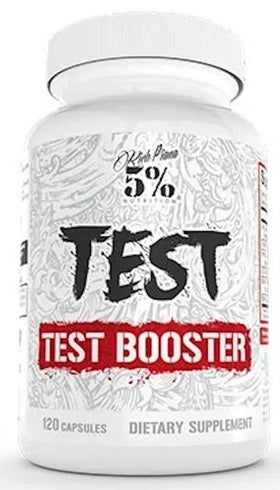 5% Nutrition Test Booster Hardcore 120 Capsules|Test Booster|Mass For Life|