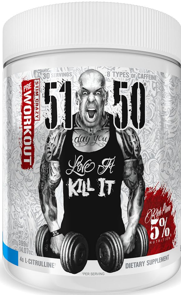 5% Nutrition 5150 High Stimulant Pre-Workout 30 Servings|Citrulline|Mass For Life|