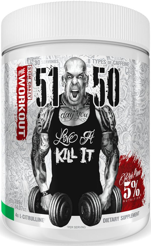5% Nutrition 5150 High Stimulant Pre-Workout 30 Servings|Citrulline|Mass For Life|
