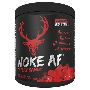 Bucked Up Woke AF| High Stimulant | Pre-Workout|Pre Workout|Mass For Life|