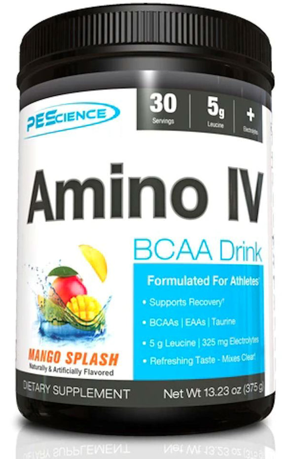 PEScience Amino IV 30 Servings|Amino Acids|Mass For Life|