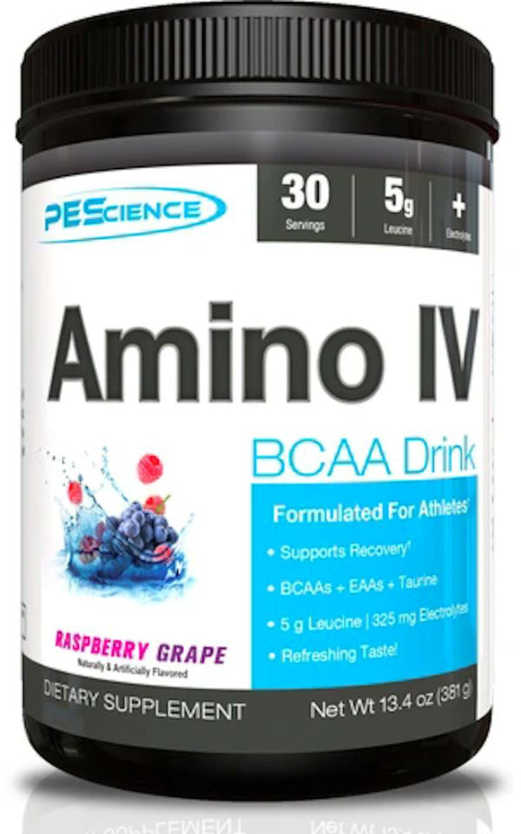 PEScience Amino IV 30 Servings|Amino Acids|Mass For Life|