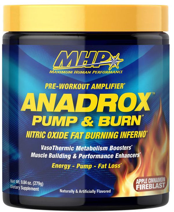MHP Anadrox Pump & Burn Pre Workout 30 servings|Pre-Workout|Mass For Life|