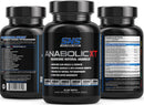 SNS Serious Nutrition Solutions Anabolic XT 180 Veg-Caps|Muscle Growth|Mass For Life|