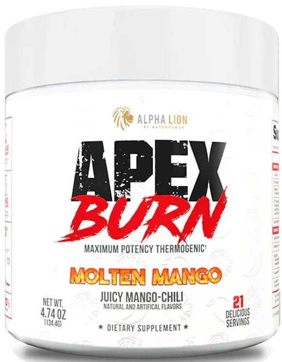 Alpha Lion Apex Burn Thermogenic Powder|Fat Burner|Mass For Life|