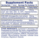 Hi-Tech Pharmaceuticals Ashwagandha 90 tabs|Stress Aid|Mass For Life|