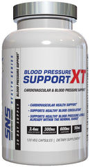 SNS Serious Nutrition Solutions Blood Pressure Support XT 120 Veg Caps|Blood Pressure|Mass For Life|