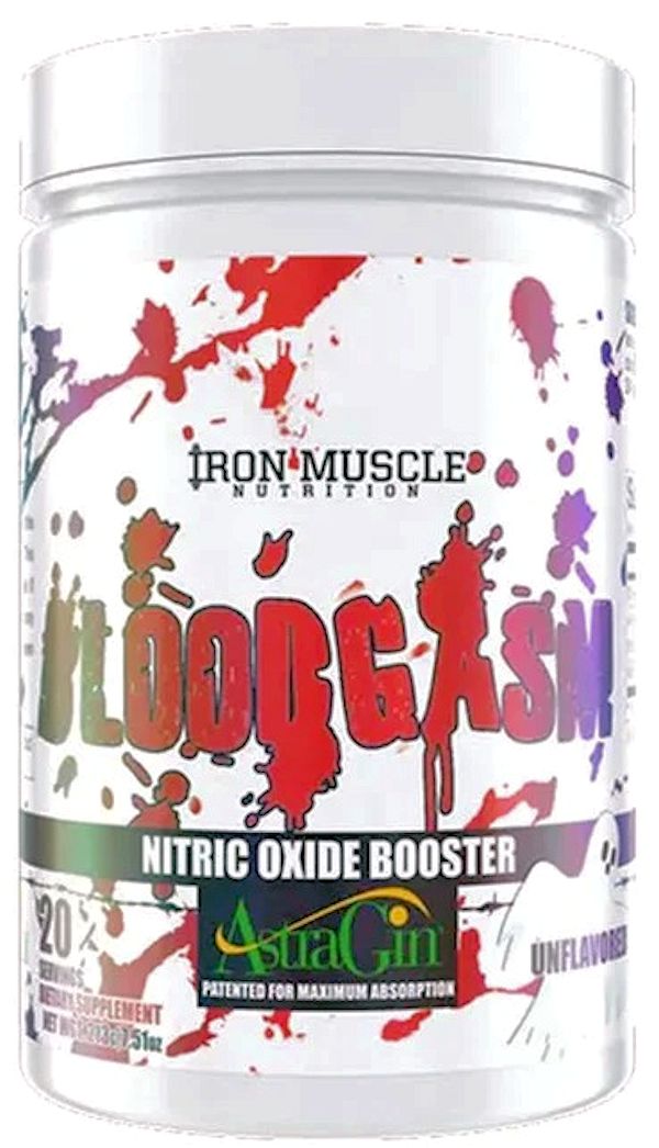 Iron Muscle Bloodgasm Stimulant Free Pre-Workout build muscle
