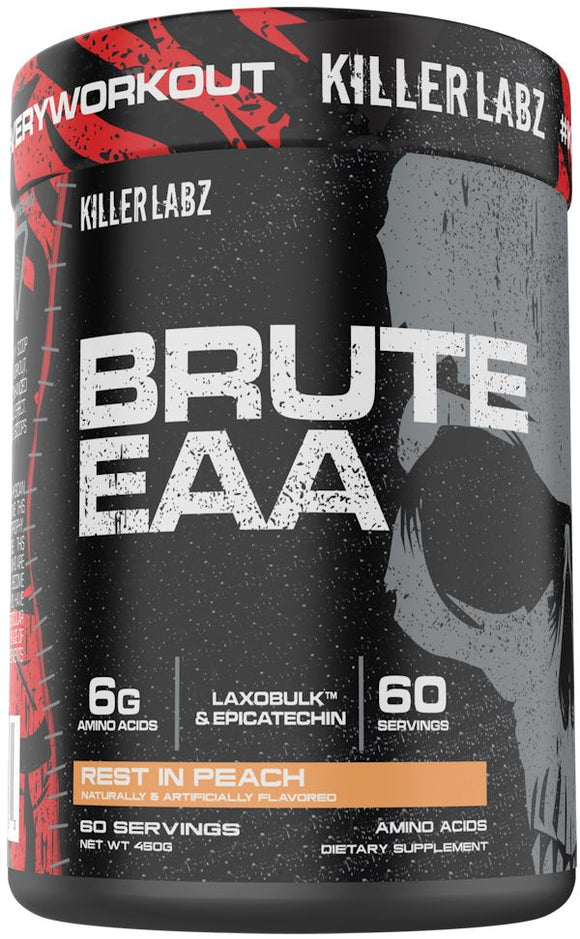 Killer Labz Brute EAA with Test Booster|Pre-Workout|Mass For Life|