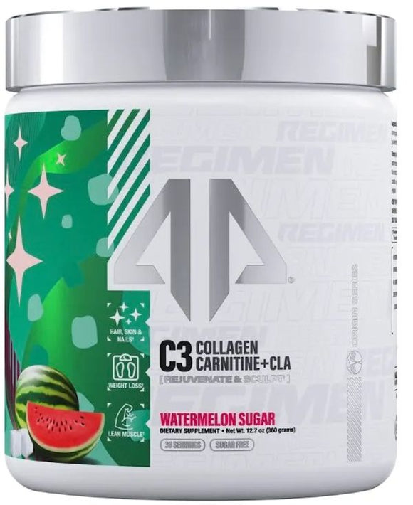 Alpha Prime Supplements C3 Collagen Carnitine+CLA|Fat Burner|Mass For Life|