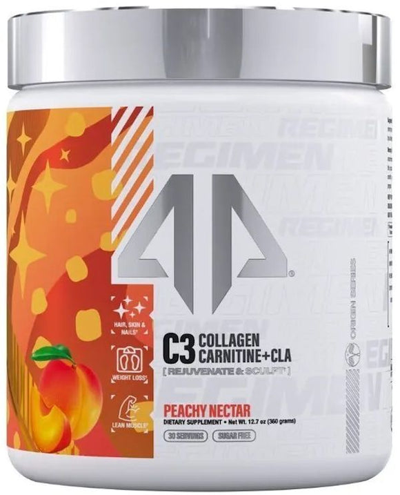 Alpha Prime Supplements C3 Collagen Carnitine+CLA|Fat Burner|Mass For Life|