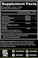 Chaos and Pain Cannibal Permaswole Stim-Free Pump|Pre Workout|Mass For Life|