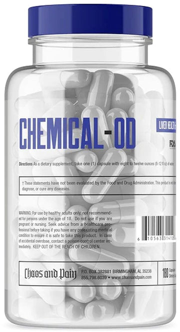 Chaos and Pain Chemical OD Liver and Organ Support|Liver Support|Mass For Life|