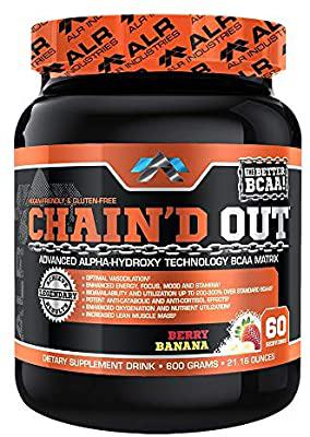 ALRI Chain'D Out 60 servings|BCAAs|Mass For Life|