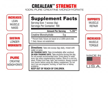 Labrada CreaLean|Creatine|Mass For Life|