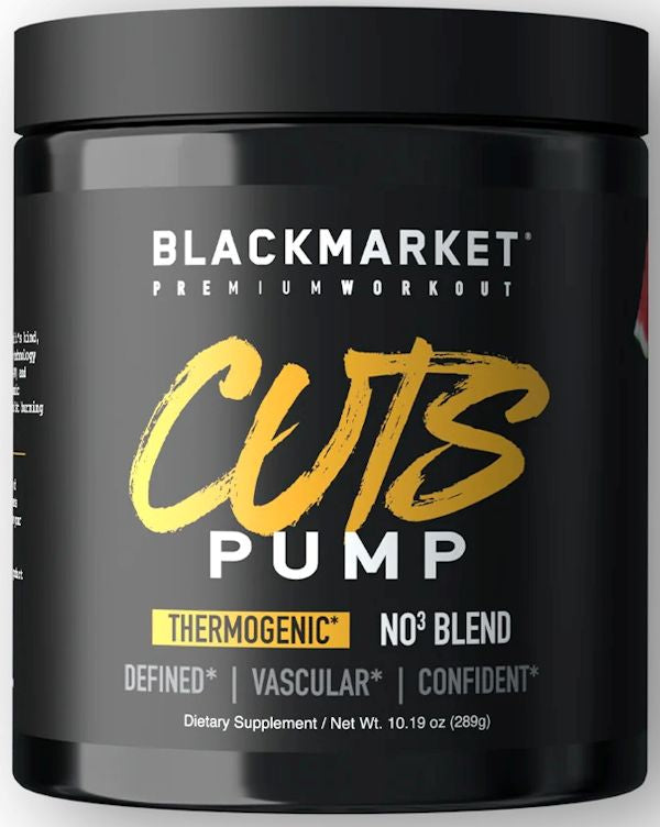 Black Market Labs CUTS PUMP stimulant-free