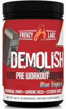 Frenzy Labz Demolish High Stim Pre-Workout|Pre-Workout|Mass For Life|