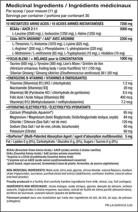 Pure Vita Labs EAA + BCAA Complete|BCAA|Mass For Life|