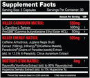 Killer Labz Exterminator Fat Burner 90 Caps|Appetite Control|Mass For Life|
