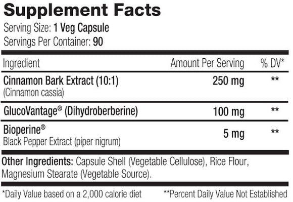 SNS Serious Nutrition Solutions GlucoVantage XT|Sugar Control|Mass For Life|