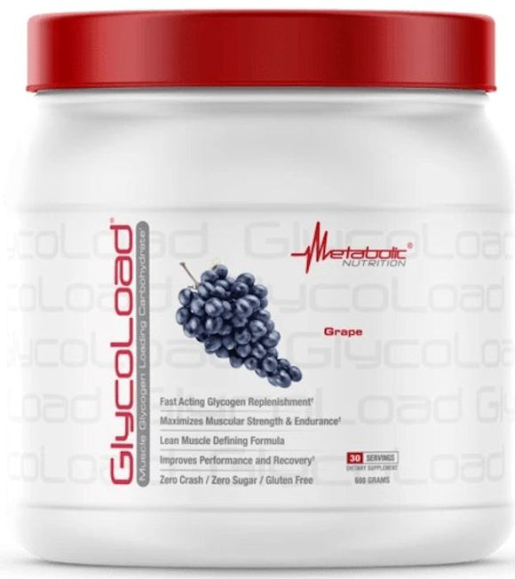 Metabolic Nutrition GlycoLoad 30 serving|Glutamine|Mass For Life|