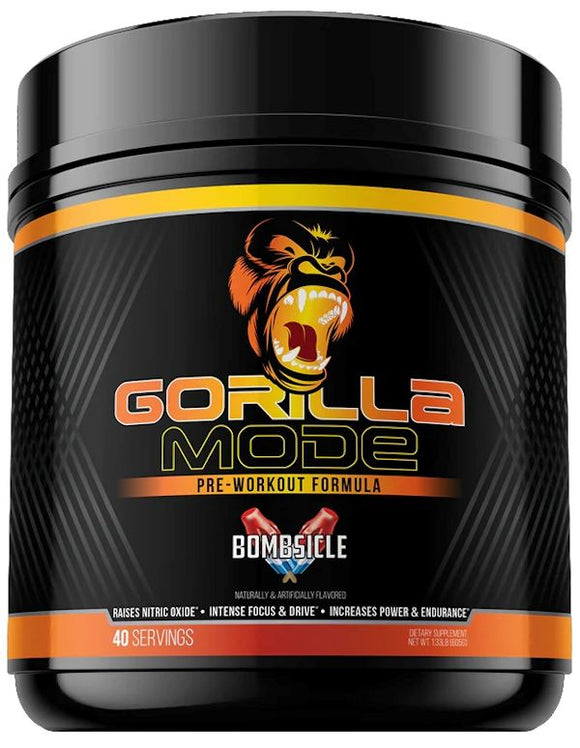 Gorilla Mind Mode Pre-Workout|Pre-Workout|Mass For Life|