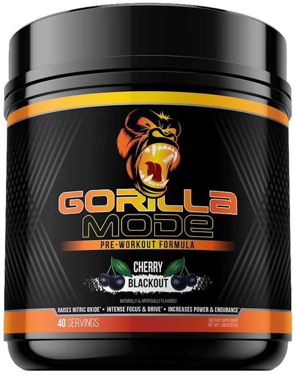 Gorilla Mind Mode Pre-Workout|Pre-Workout|Mass For Life|