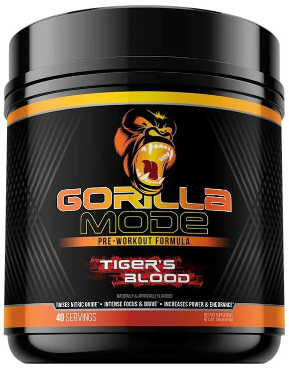 Gorilla Mind Mode Pre-Workout|Pre-Workout|Mass For Life|