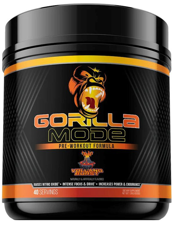 Gorilla Mind Mode Pre-Workout|Pre-Workout|Mass For Life|
