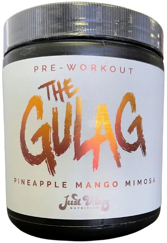 Just Vibes Nutrition The Gulag 25 serving|Pre Workout|Mass For Life|