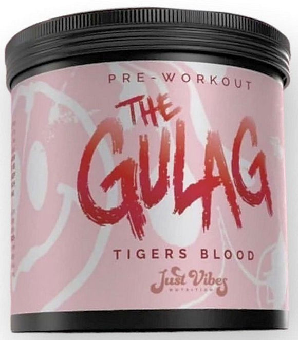 Just Vibes Nutrition The Gulag 25 serving|Pre Workout|Mass For Life|