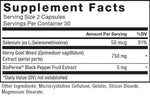 Force Factor Horny Goat Weed Test Booster fact