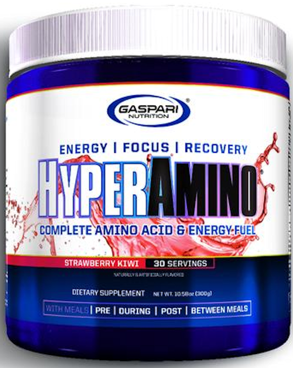 Gaspari Nutrition HyperAmino Athletic Performance 30 serving|BCAA|Mass For Life|