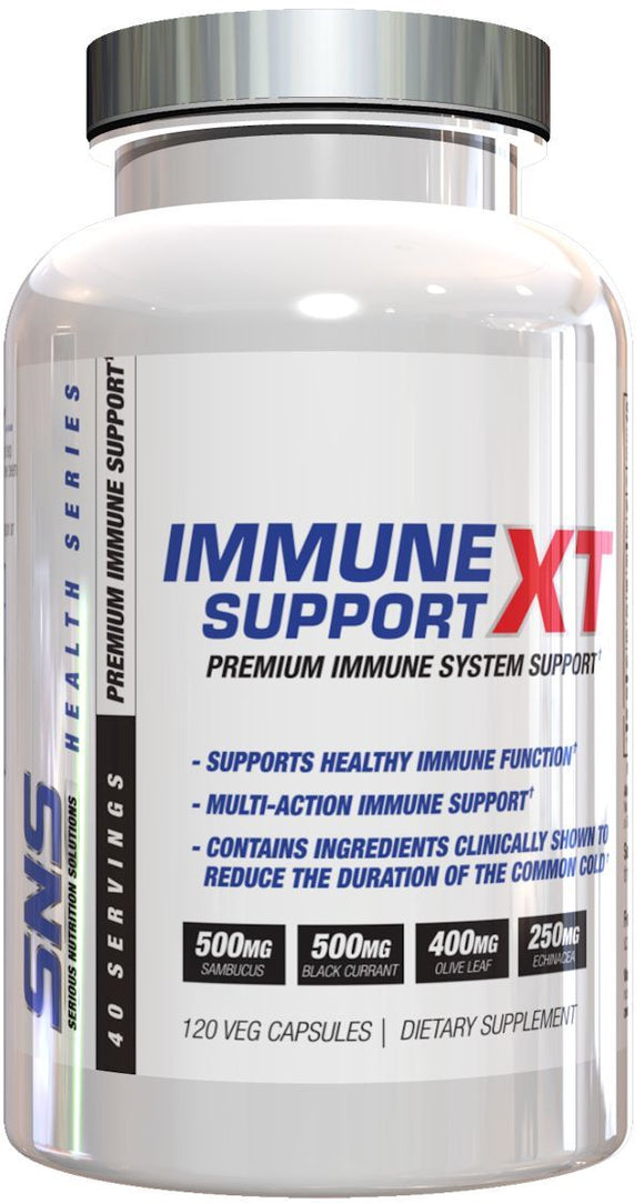 SNS Serious Nutrition Solutions Immune Support XT 120 Veg Caps|Immune Health|Mass For Life|