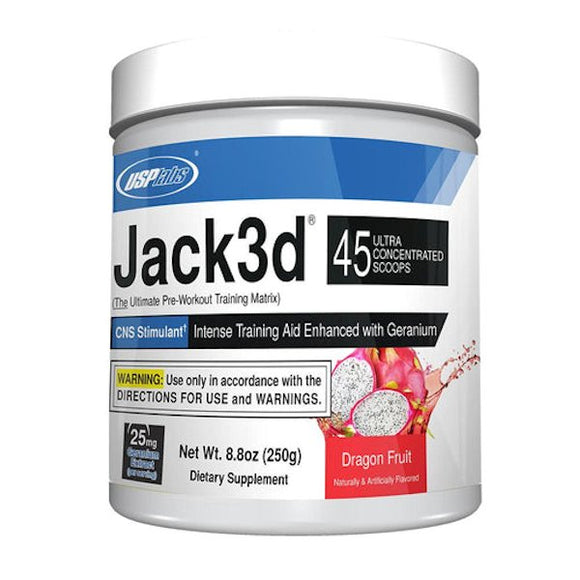 USP Labs Double Jack3d with FREE Shirt|Pre-Workout|Mass For Life|