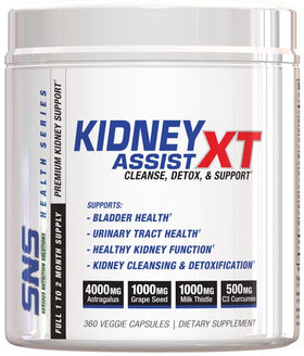 SNS Serious Nutrition Solutions Kidney Assist XT 360 caps|Kidney Health|Mass For Life|