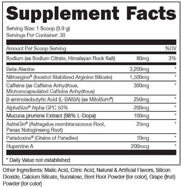 DAS Labs LFG Burn Pre-Workout|Pre-Workout|Mass For Life|